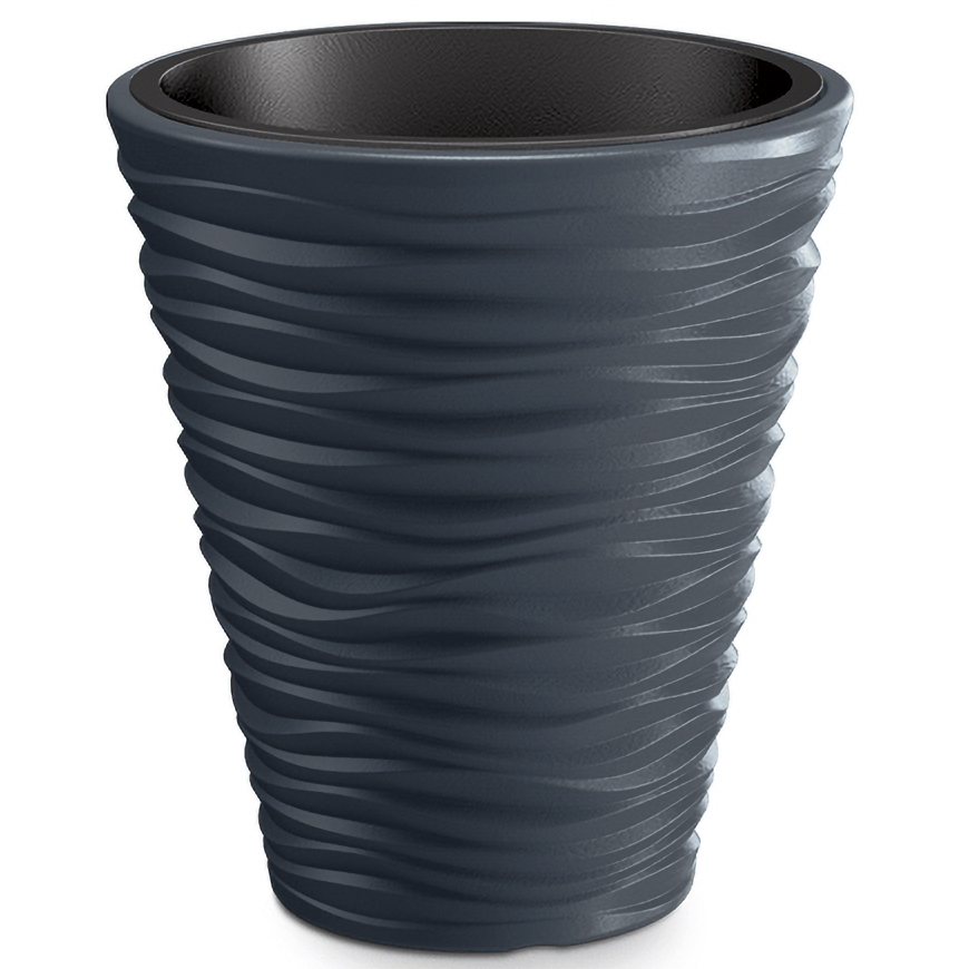 NABBI DBSA350 plastový kvetináč 34,5 cm antracit NABBI DBSA350 plastový kvetináč 34,5 cm antracit