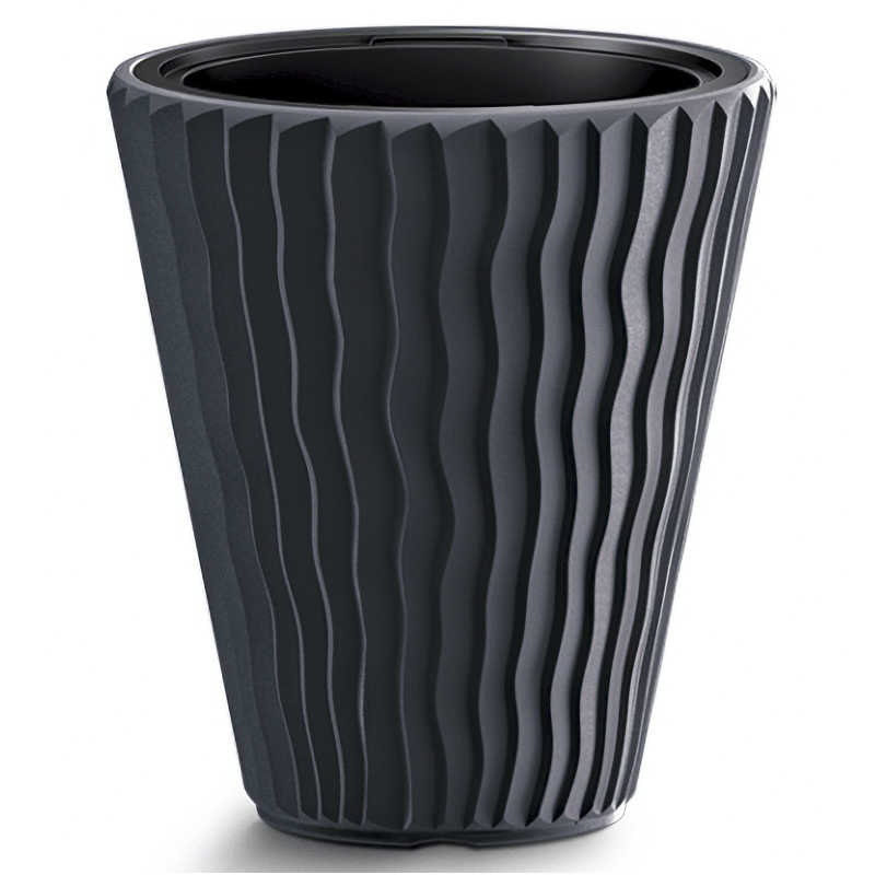 NABBI DBSP300 plastový kvetináč 29,7 cm antracit NABBI DBSP300 plastový kvetináč 29,7 cm antracit