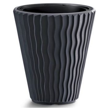 NABBI DBSP400 plastový kvetináč 39 cm antracit