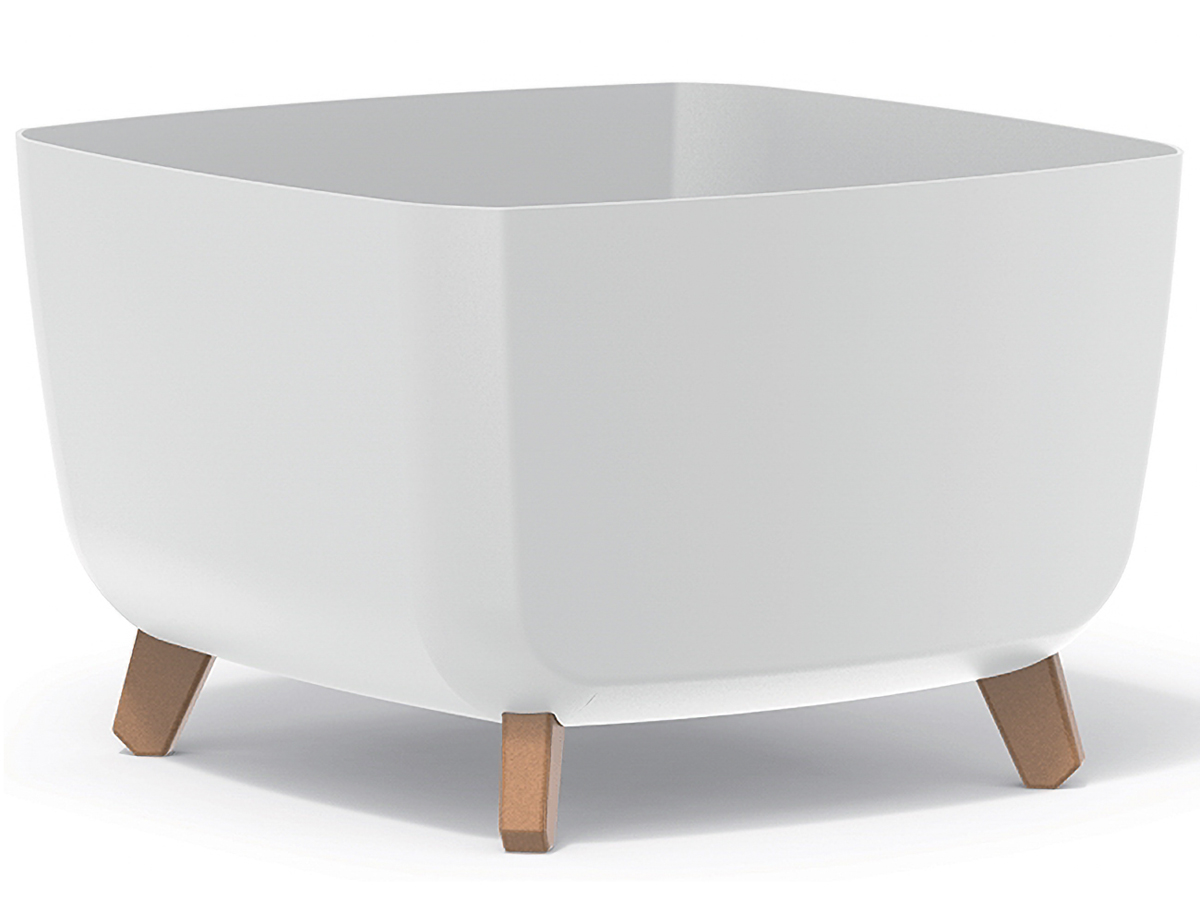 NABBI DGQL400 plastový kvetináč na nožičkách 39 cm biela NABBI DGQL400 plastový kvetináč na nožičkách 39 cm biela