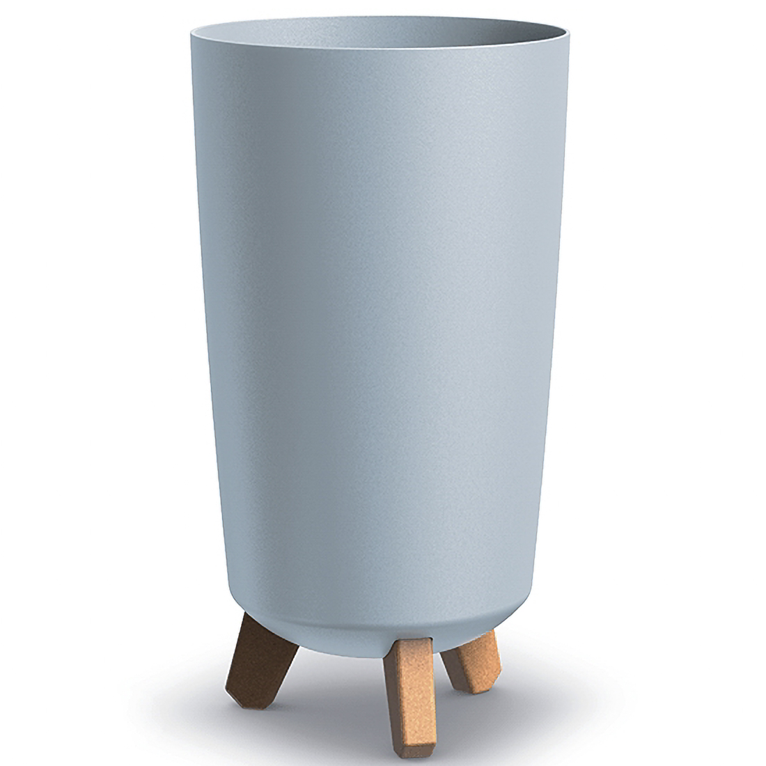 NABBI DGTL200 plastový kvetináč na nožičkách 19,5 cm svetlosivá NABBI DGTL200 plastový kvetináč na nožičkách 19,5 cm svetlosivá