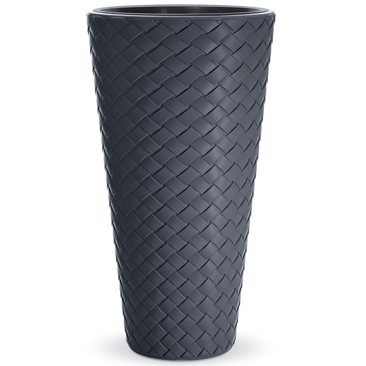 NABBI DPMT400 vysoký plastový kvetináč 40 cm antracit NABBI DPMT400 vysoký plastový kvetináč 40 cm antracit