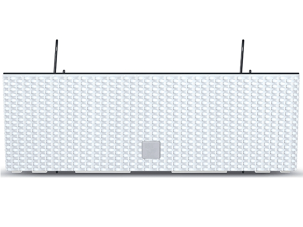 NABBI DRC600W plastový balkónový kvetináč 58 cm biela NABBI DRC600W plastový balkónový kvetináč 58 cm biela