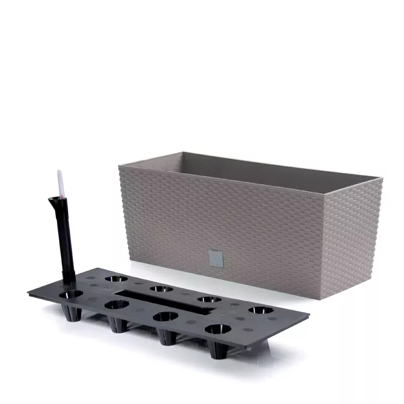 NABBI DRTC500 samozavlažovací plastový kvetináč 50 cm mocca NABBI DRTC500 samozavlažovací plastový kvetináč 50 cm mocca