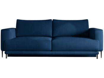 NABBI Dena rozkladacia pohovka s úložným priestorom tmavomodrá