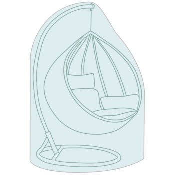 NABBI E-NBF230 ochranný obal na závesné hojdacie kreslo svetlosivá