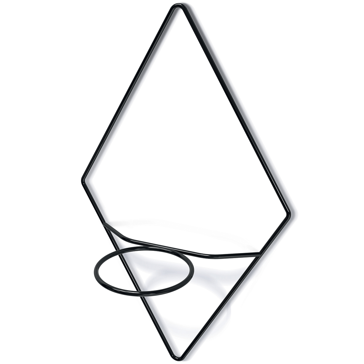 NABBI IKSH1M závesný držiak na kvetináč antracit NABBI IKSH1M závesný držiak na kvetináč antracit