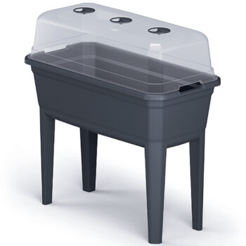 NABBI IPE750 plastové parenisko na nožičkách 74,6 cm antracit