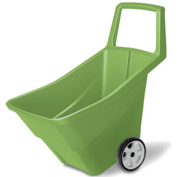 NABBI IWO95Z plastový záhradný vozík 95 l olivová