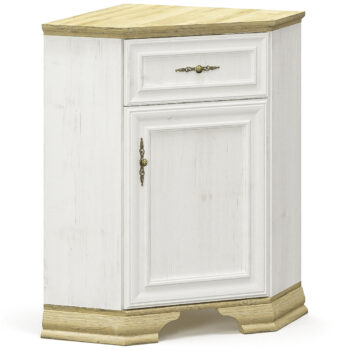 NABBI Igins CCH rohová komoda sosna Andersen / dub zlatý