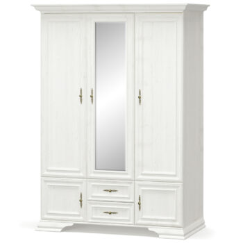 NABBI Igins W-3D trojdverová šatníková skriňa sosna Andersen