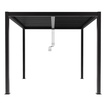 NABBI Lotan hliníková pergola 300x400 cm čierna