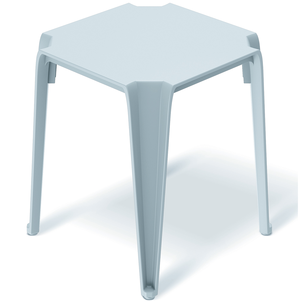 NABBI MLT1 plastový konferenčný stolík svetlosivá NABBI MLT1 plastový konferenčný stolík svetlosivá