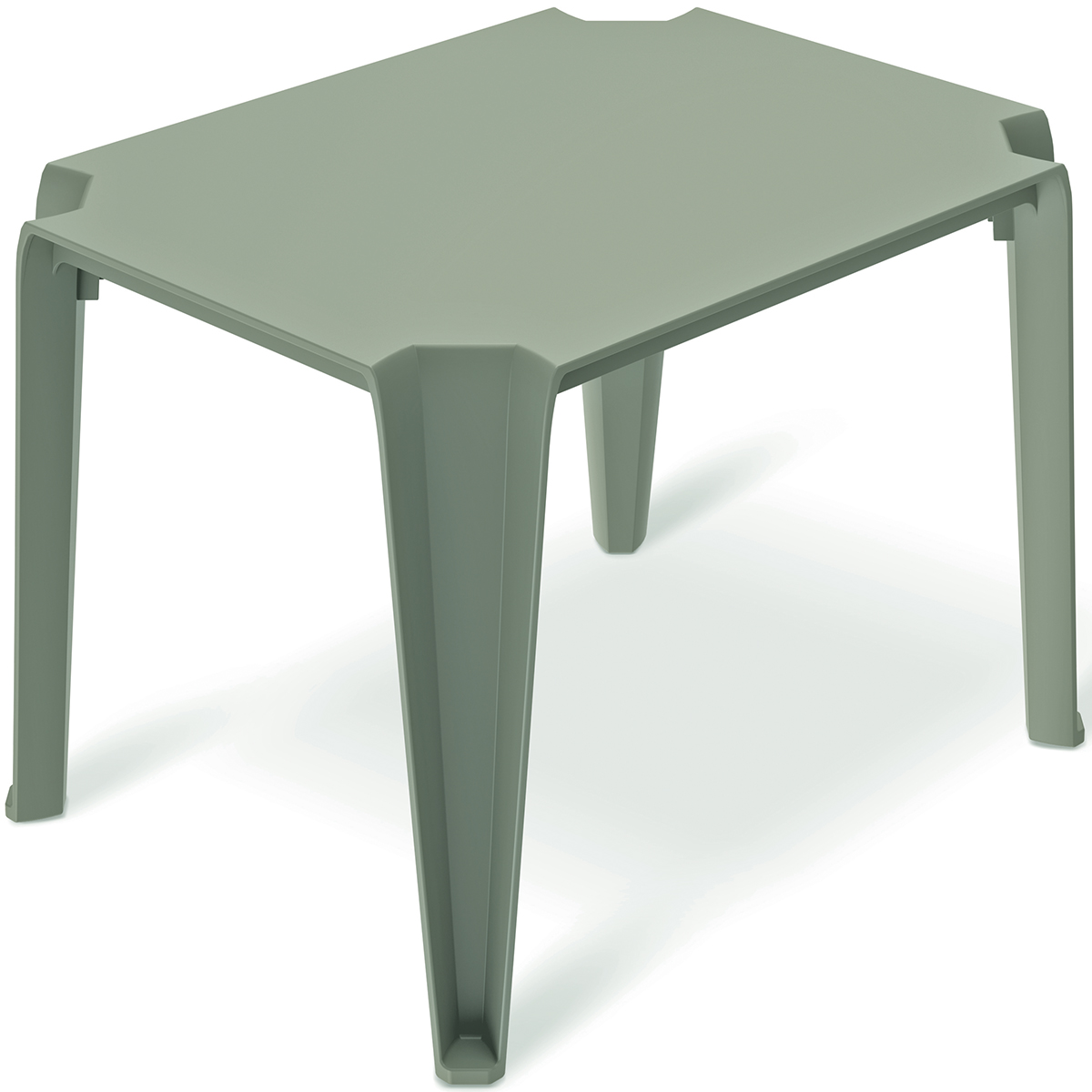 NABBI MLT2 plastový konferenčný stolík zelená NABBI MLT2 plastový konferenčný stolík zelená