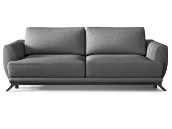 NABBI Meri rozkladacia pohovka s úložným priestorom sivá