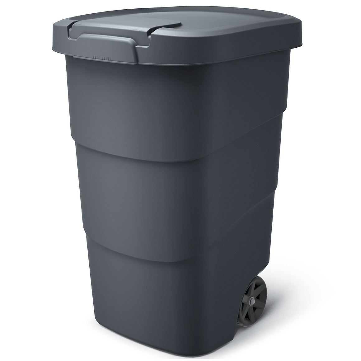 NABBI NBWB95 plastová záhradná nádoba na kolieskach 95 l antracit NABBI NBWB95 plastová záhradná nádoba na kolieskach 95 l antracit