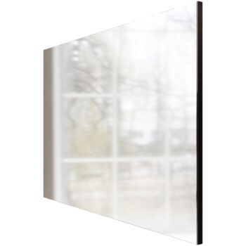 NABBI Neston M zrkadlo na stenu sivý grafit