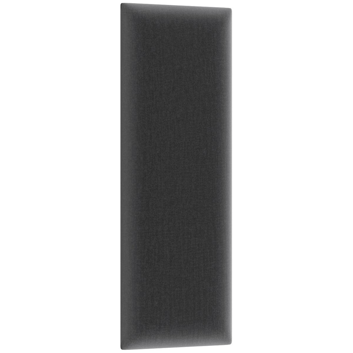 NABBI Quito obdĺžnikový čalúnený panel na stenu 20x50 cm čierna NABBI Quito obdĺžnikový čalúnený panel na stenu 20x50 cm čierna