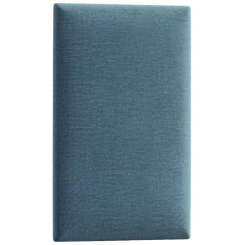 NABBI Quito obdĺžnikový čalúnený panel na stenu 30x50 cm svetlomodrá