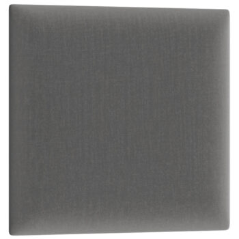 NABBI Quito štvorcový čalúnený panel na stenu 30x30 cm sivá