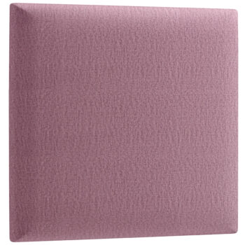 NABBI Quito štvorcový čalúnený panel na stenu 40x40 cm ružová