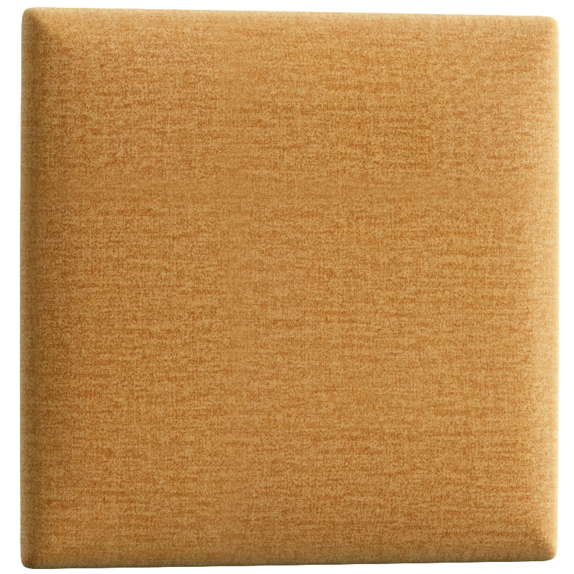 NABBI Quito štvorcový čalúnený panel na stenu 40x40 cm zlatá NABBI Quito štvorcový čalúnený panel na stenu 40x40 cm zlatá