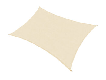 NABBI Square tieniaca plachta 400x300 cm béžová