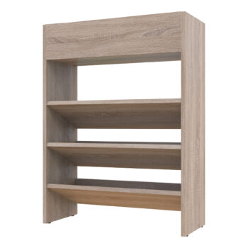 NABBI Suter S2 botník so zásuvkou dub sonoma