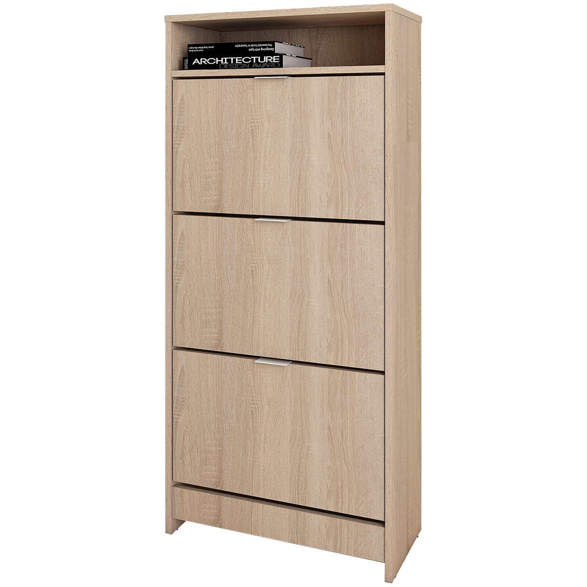 NABBI Suter S8 botník (skrinka na topánky) dub sonoma NABBI Suter S8 botník (skrinka na topánky) dub sonoma