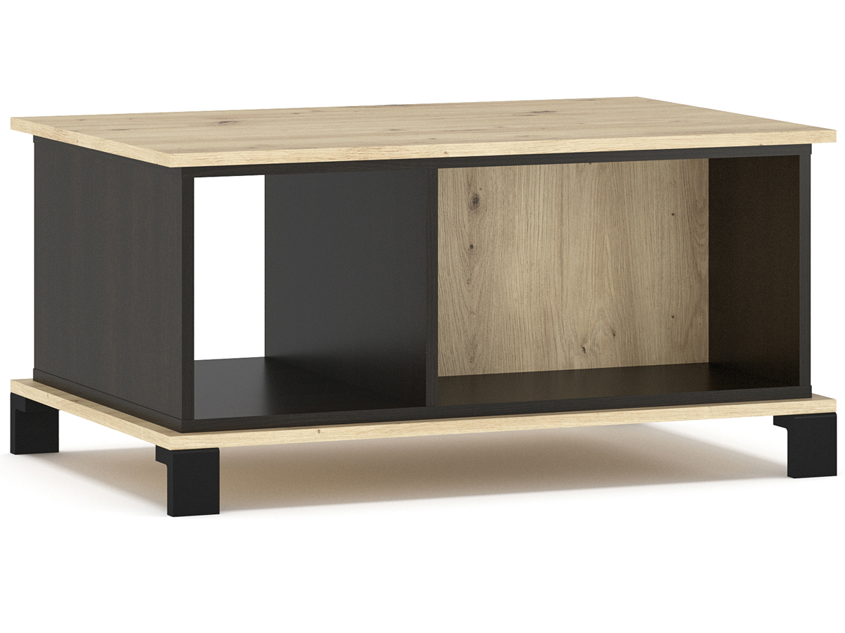 NABBI Vinap CT konferenčný stolík dub artisan / wenge tmavá NABBI Vinap CT konferenčný stolík dub artisan / wenge tmavá