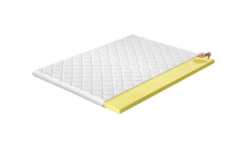 NABBI Vitano 180 obojstranný penový matrac (topper) pamäťová pena / látka