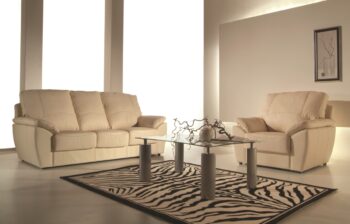 PYKA Dallas kožená sedacia súprava krémová (G100)