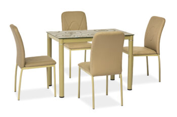 SIGNAL Damar jedálenský stôl béžová