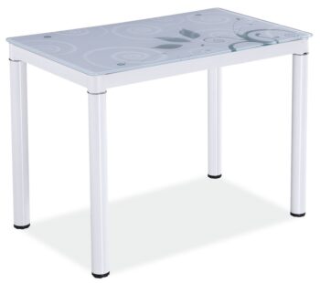 SIGNAL Damar jedálenský stôl biela