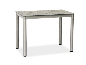 SIGNAL Damar jedálenský stôl sivá