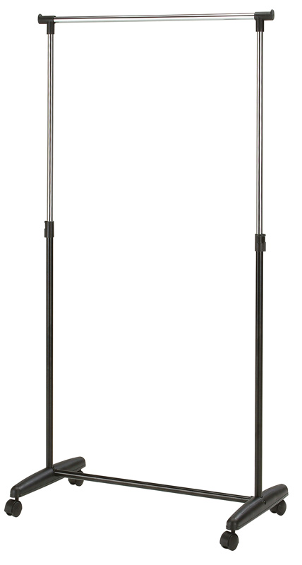 SIGNAL Nova pojazdný stojan na šaty čierna / chrómová SIGNAL Nova pojazdný stojan na šaty čierna / chrómová