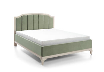 TARANKO Lagos LA-2 160 posteľový rám s úložným priestorom svetlozelená (A9 2243) / kašmír Lagos