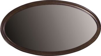 TARANKO Verona V-L rustikálne zrkadlo na stenu hnedá