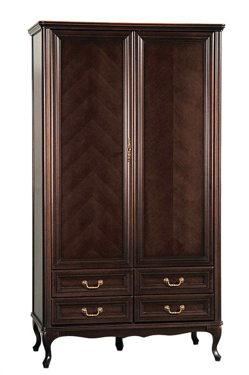 TARANKO Wersal W-2D rustikálna šatníková skriňa wenge TARANKO Wersal W-2D rustikálna šatníková skriňa wenge