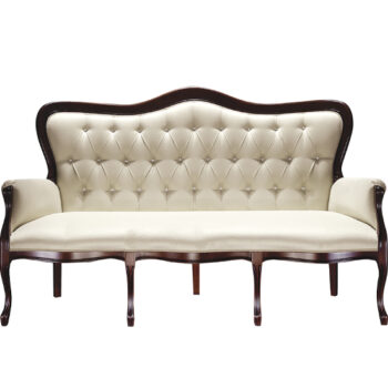 TARANKO Wersal W-3 rustikálna trojsedačka wenge / krémová (Prestige-A3 61)