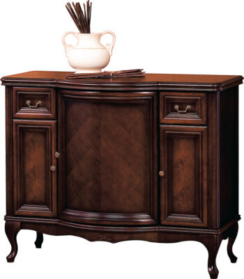 TARANKO Wersal W-K3C rustikálna komoda wenge