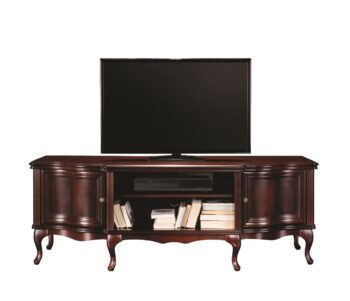 TARANKO Wersal W-RTV/D rustikálny tv stolík wenge