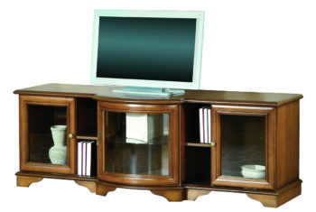 TARANKO Zefir Z-RTV/V rustikálny tv stolík toffi