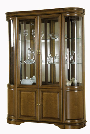 TARANKO Zefir Z-W2 rustikálna vitrína toffi