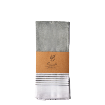 Antické zelené kuchynské utierky 50 x 70 cm 2 ks – Elements Ambiente - 596487