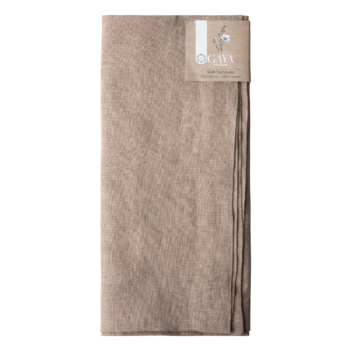 Bronzový ľanový behúň na stôl 50 x 140 cm - Gaya Ambiente - 596437