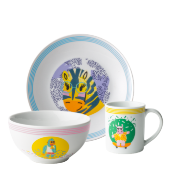 Detský porcelánový set 3 ks — Jungle Patrol - 450514