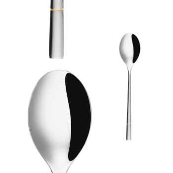 Dezertná lyžička - Luxus zlatá ryha - 112557