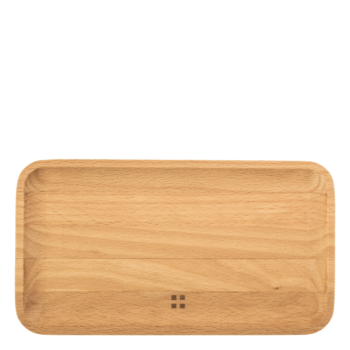 Drevený podnos malý 20 x 11 cm - Flow - 593013