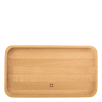 Drevený podnos stredný 25 x 14 cm - Flow - 593014